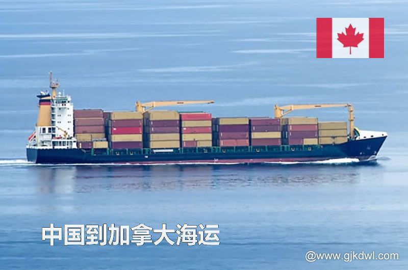 中国到加拿大海运